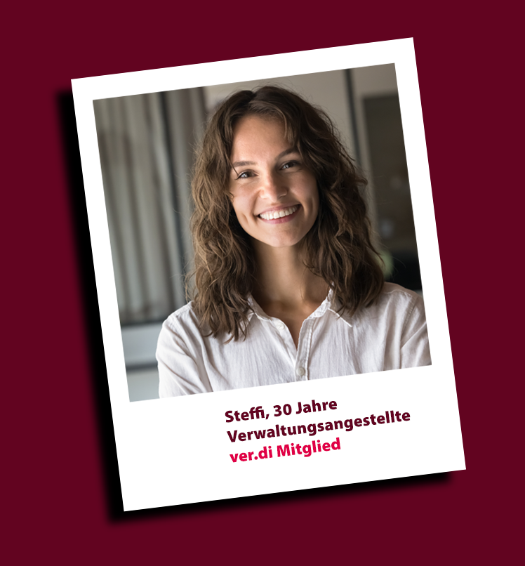 © AdobeStock: EwaStudio Steffi, 30 Jahre, Verwaltungsangestellte © AdobeStock: EwaStudio